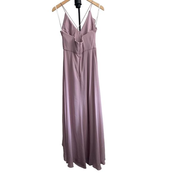 Jenny Parkham Bridesmaid Dress Dusty Rose Size 10 NWOT ORG $220 - Picture 3 of 8